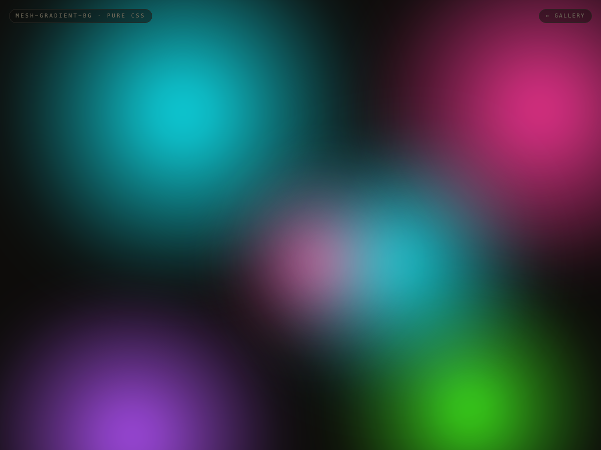 Mesh Gradient — preview