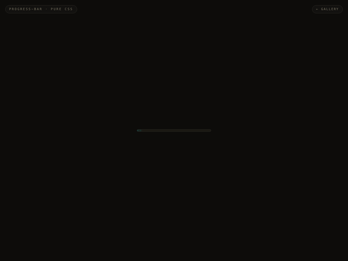 Indeterminate Progress — preview