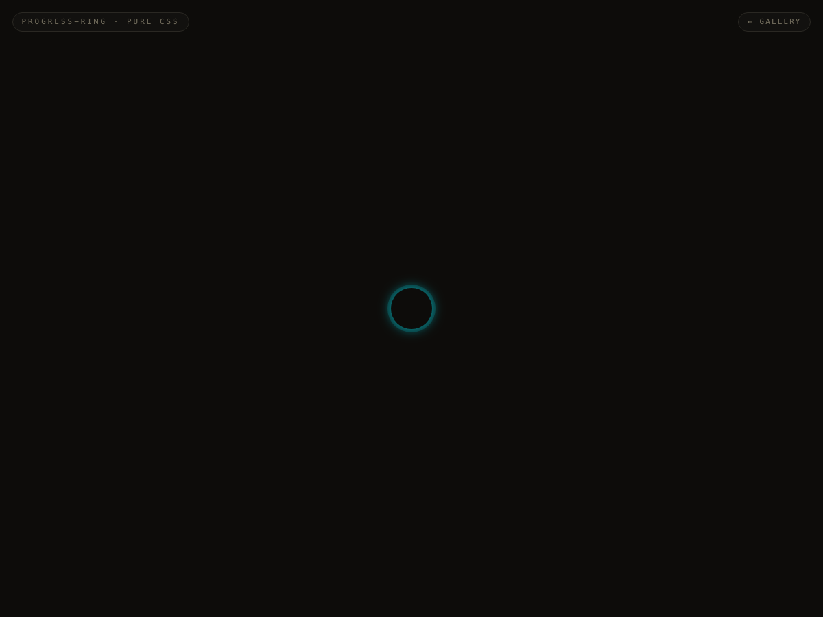 Conic Progress Ring — preview