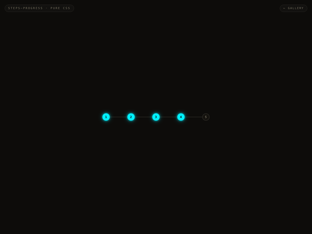 Step Progress — preview